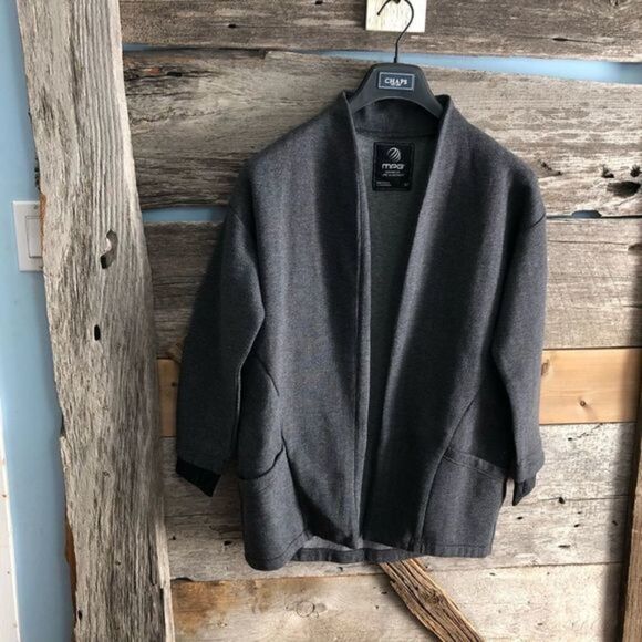 Mpg Size Med Grey Activewear Jacket - Picture 1 of 7